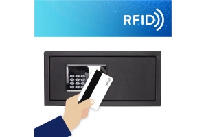 rRottner RFID Lap nábytkový elektronický sejf antracit rRottner RFID Lap nábytkový elektronický sejf antracit